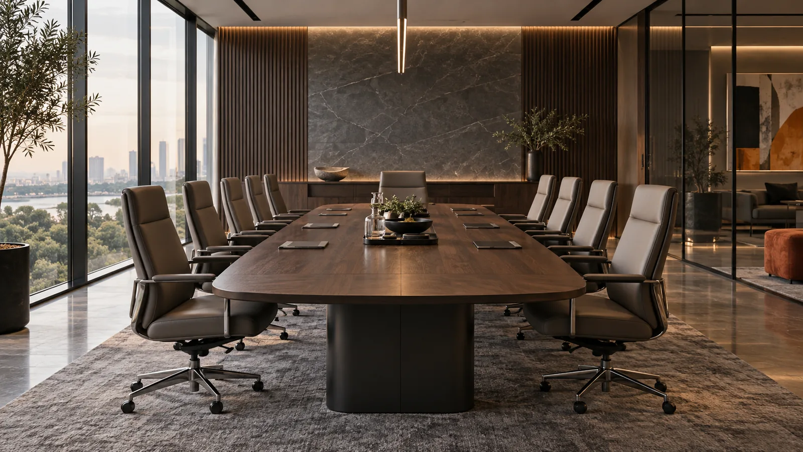 Conceptual boardroom application